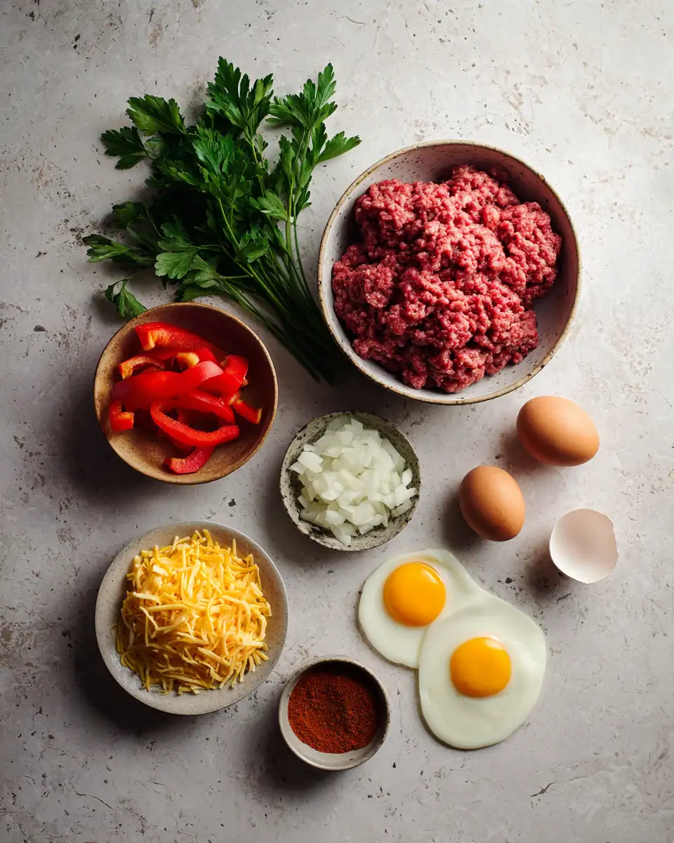 Ingredients for Rise and Dine: Delicious Ground Beef Breakfast Ideas