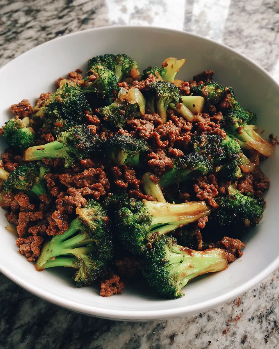 Savory Sensation: Ground Beef and Broccoli Delight - Featured Image