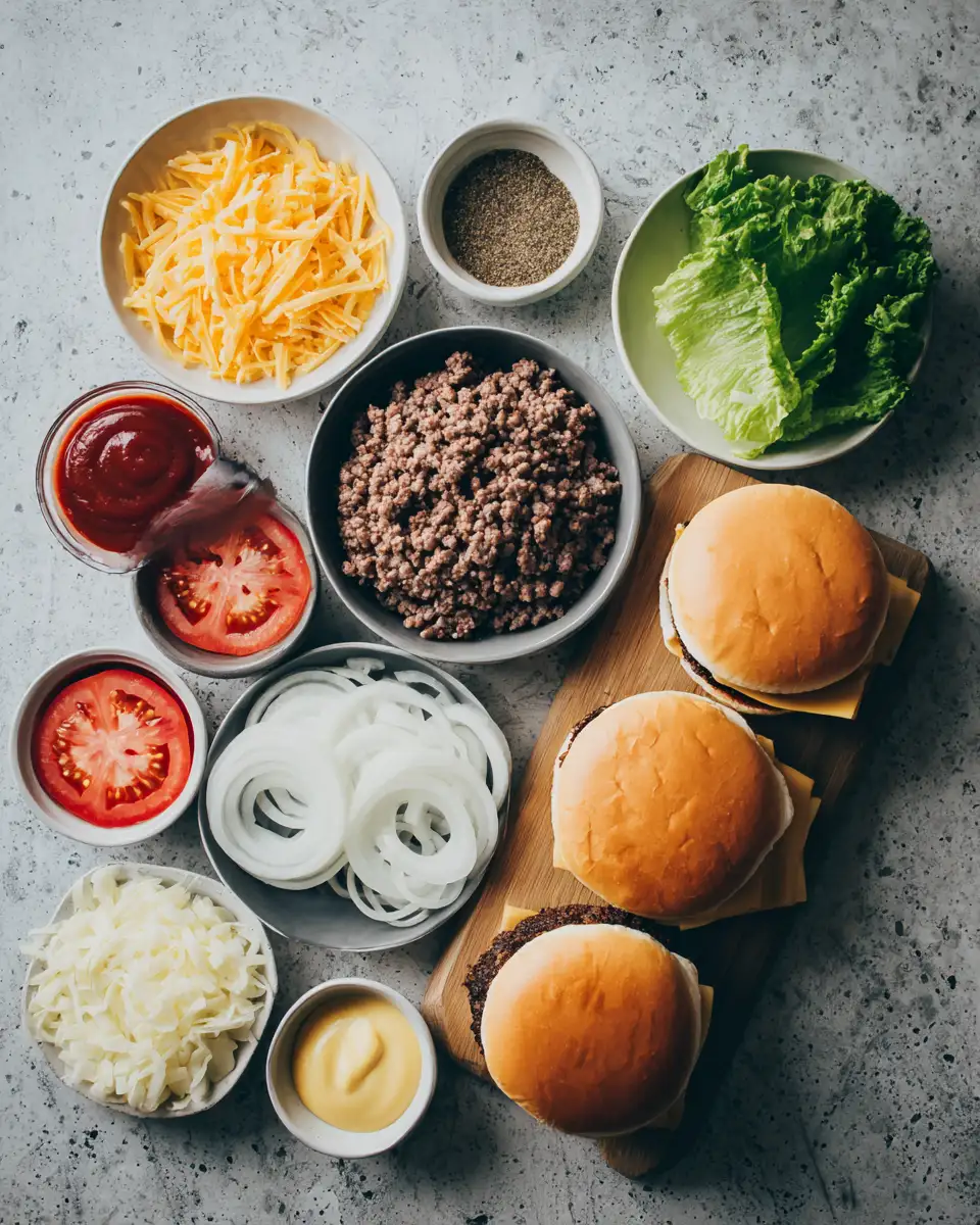 Ingredients for Ultimate Ground Beef Burger Recipes to Elevate Your Grill Game