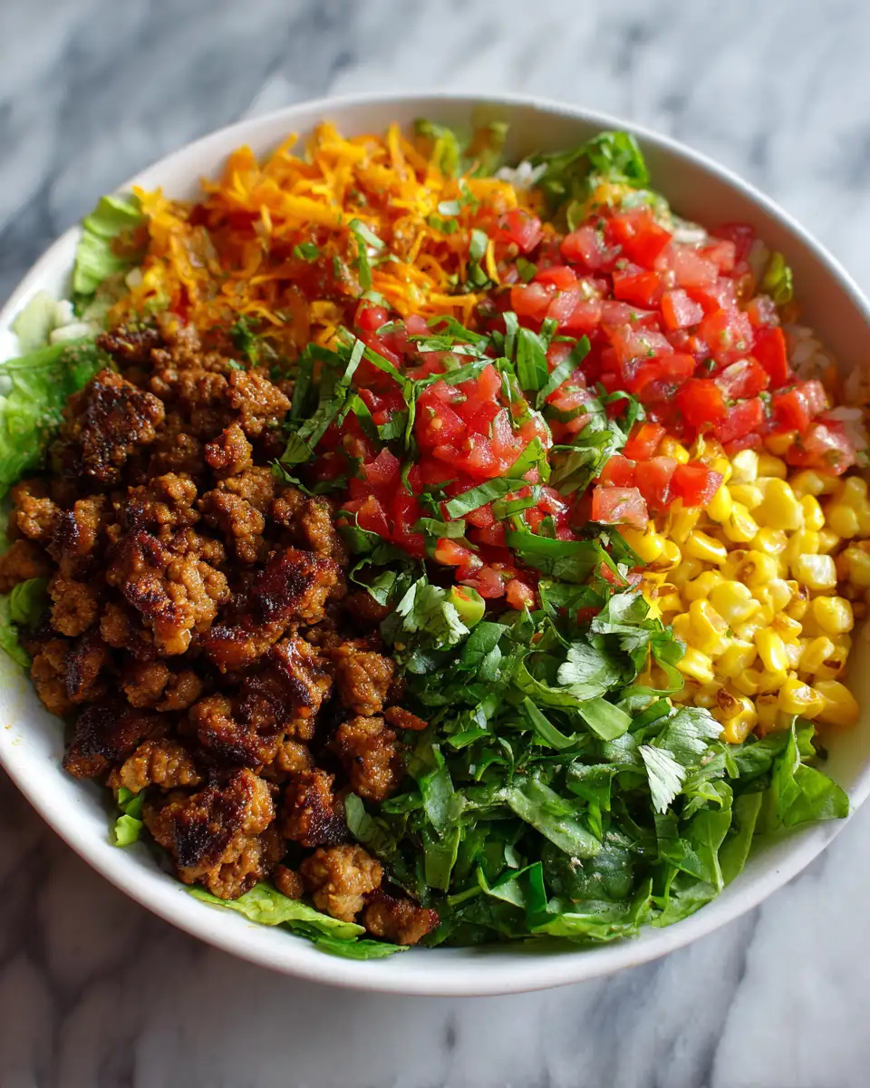 Sizzling Ground Beef Burrito Bowl: A Flavor Fiesta in Every Bite - Featured Image