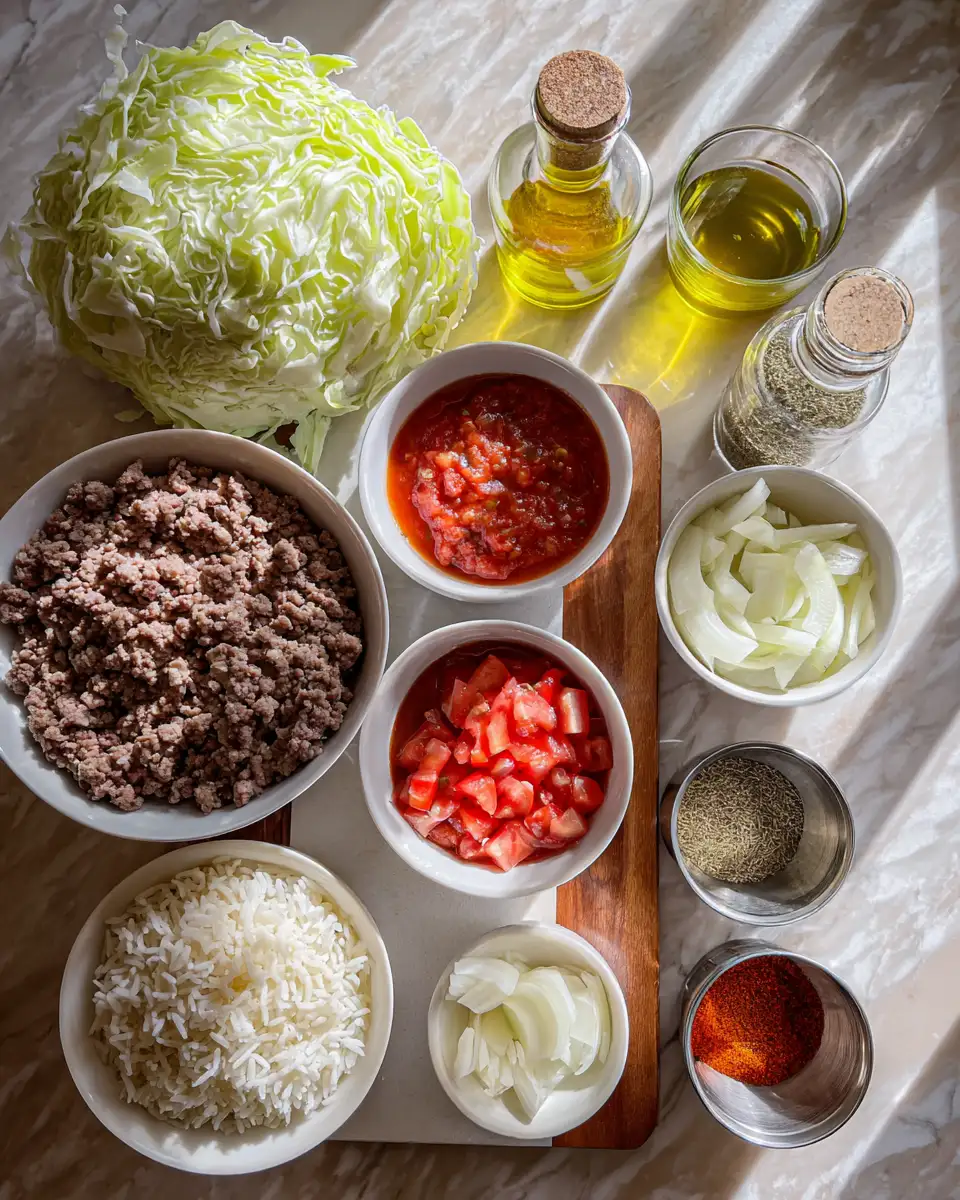 Ingredients for Savory Ground Beef and Cabbage Creations That Will Wow Your Taste Buds