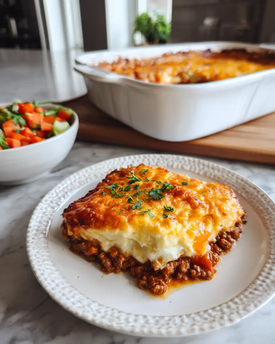 Final dish - Ultimate Comfort: Ground Beef Casserole Recipes for Dinner Delight