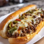 Ultimate Ground Beef Cheese Steak Delight - Featured Image