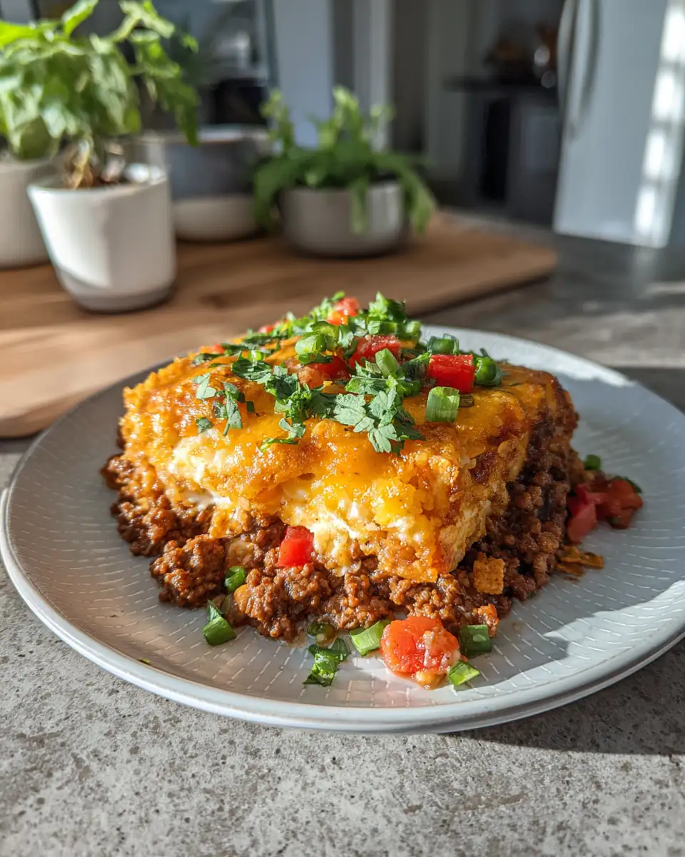 Ultimate Ground Beef Dorito Casserole Delight - Featured Image