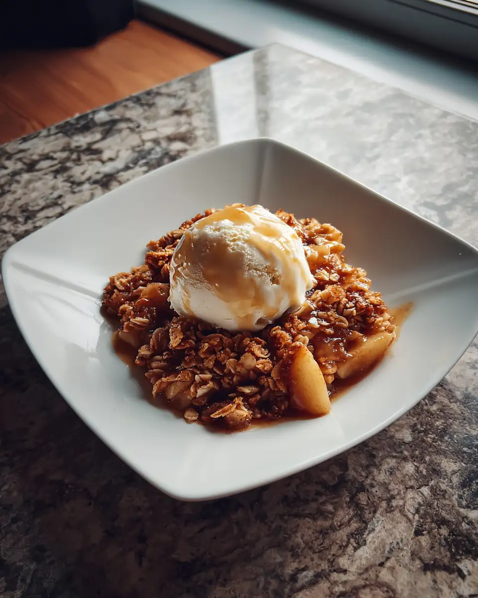 Final dish - The Ultimate Apple Crisp Recipe to Satisfy Your Autumn Cravings
