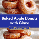 Irresistibly Delicious Baked Apple Donuts with Sweet Glaze