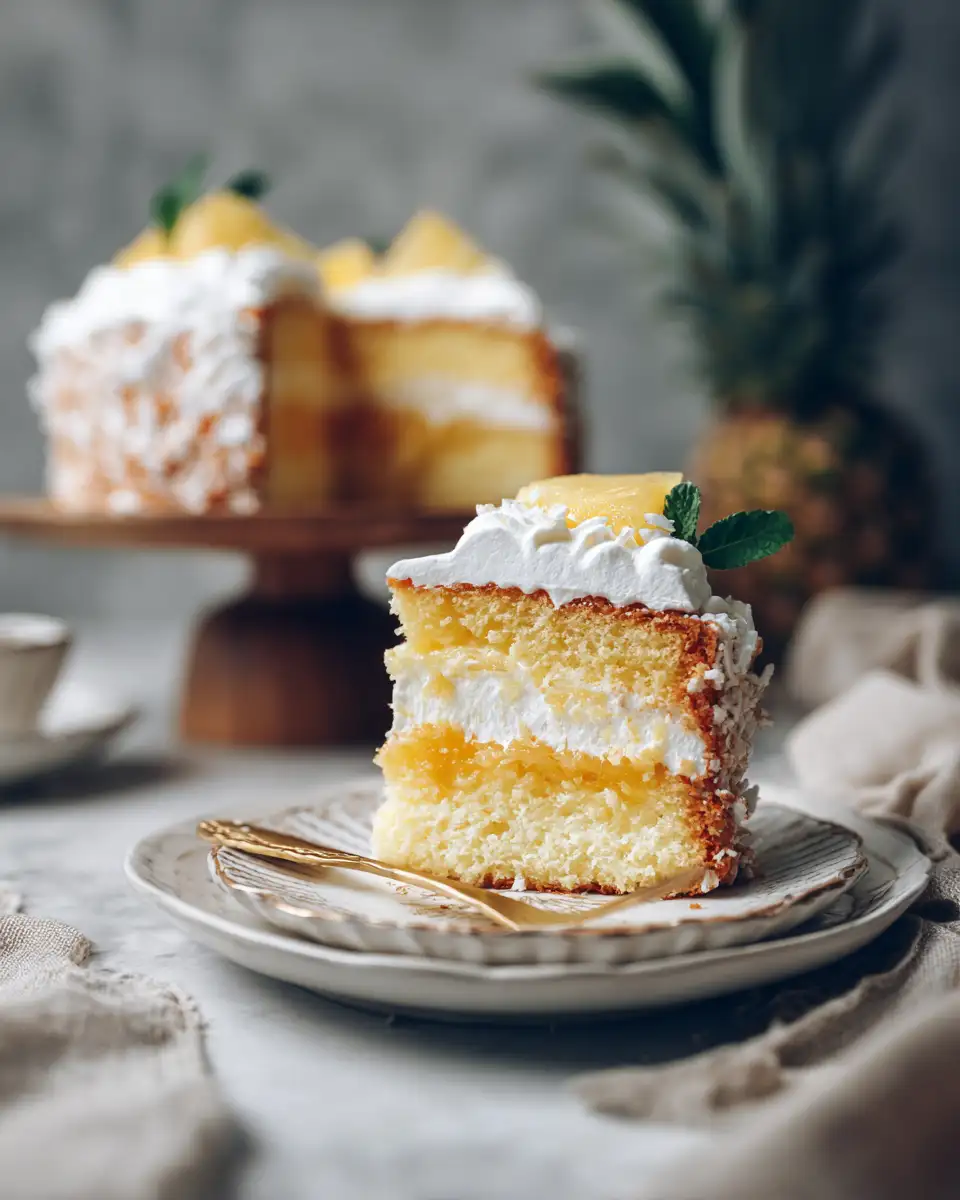 Irresistible Delight: Discover the BEST RECIPE for Pineapple Cake - Featured Image