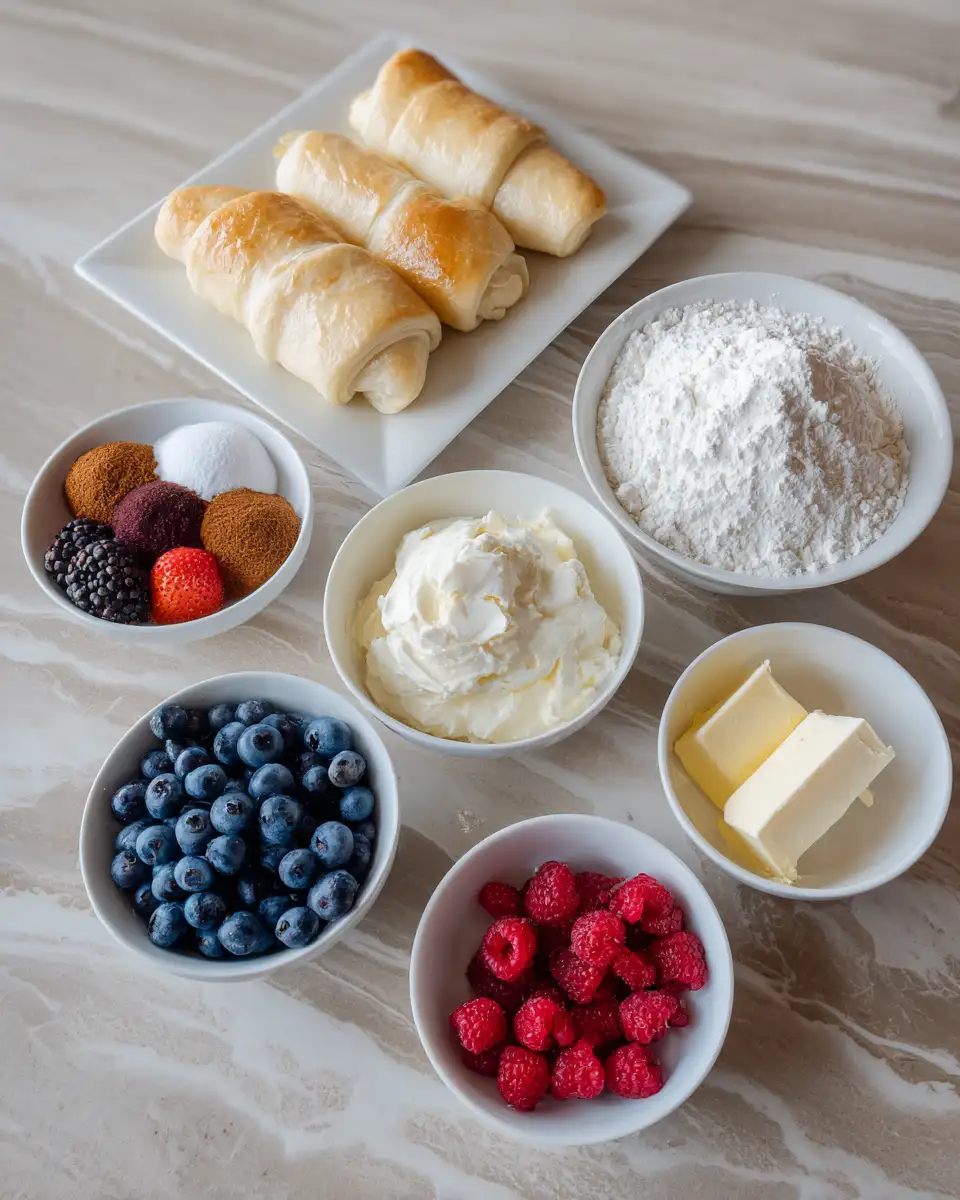 Ingredients for Heavenly Layers: Discover the Magic of Cheesecake Crescent Rolls Casserole