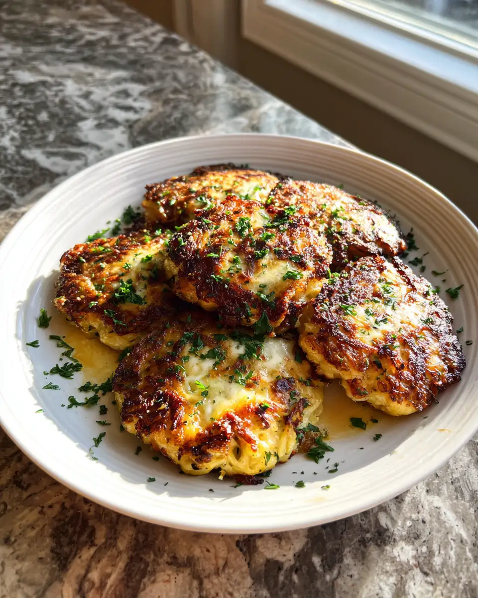 Final dish - Ultimate Comfort: Cheesy Beef Stuffed Potato Pancakes