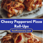 Twist and Shout for Cheesy Pepperoni Pizza Roll-Ups