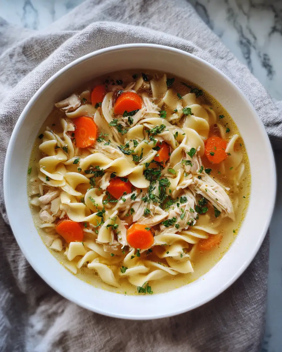 The Ultimate Comfort: Irresistible Chicken Noodle Soup Recipes to Warm Your Soul - Featured Image
