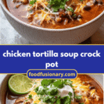 Slow Cooker Chicken Tortilla Soup Recipe for Cozy Comfort Meals