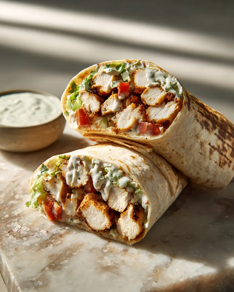 Spice Up Your Dinner with a Chipotle Ranch Grilled Chicken Burrito Recipe - Featured Image