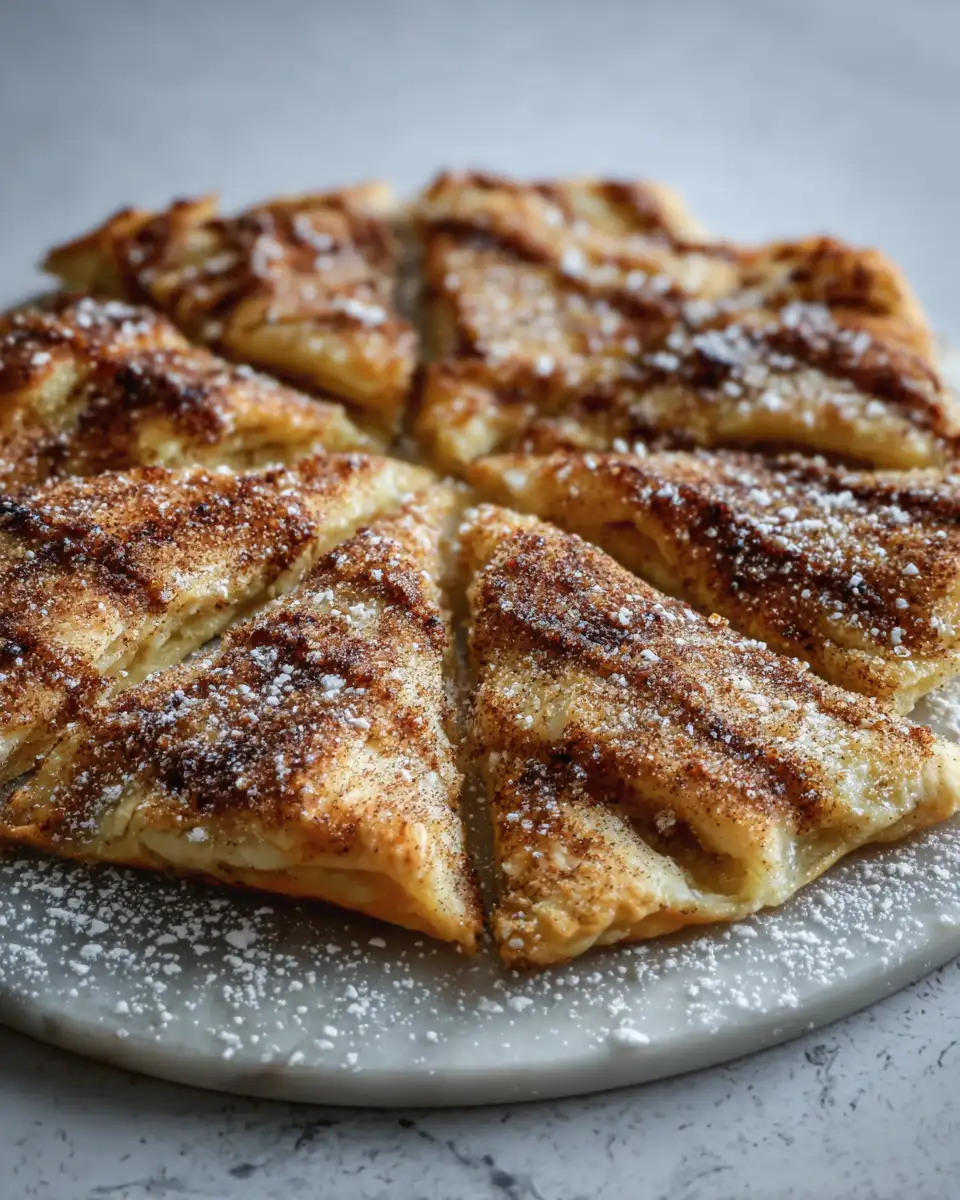 Sweet Sensation: Cinnamon Sugar Pizza with Crescent Rolls - Featured Image