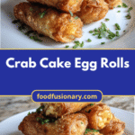 Crab Cake Egg Rolls: A Fusion Feast You Can't Resist