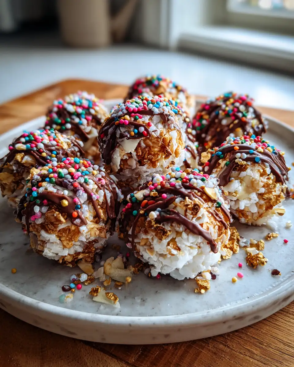 Final dish - Irresistible Festive Christmas Chocolate Rice Krispie Balls for a Sweet Holiday Treat