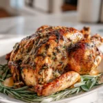 Mouthwatering Garlic Herb Butter Roast Turkey Recipe to Impress Your Guests - Featured Image