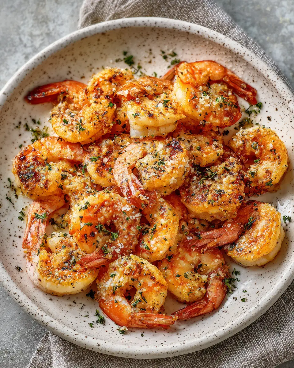 Savor the Flavor: Garlic Parmesan Roasted Shrimp Delight - Featured Image