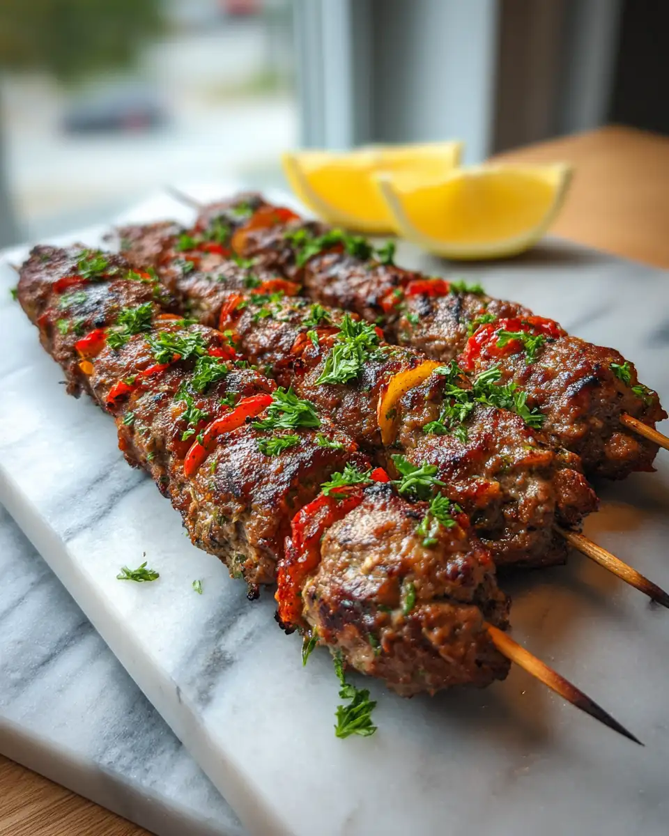Final dish - Sizzling Ground Beef Kebab Recipes That Will Ignite Your Taste Buds