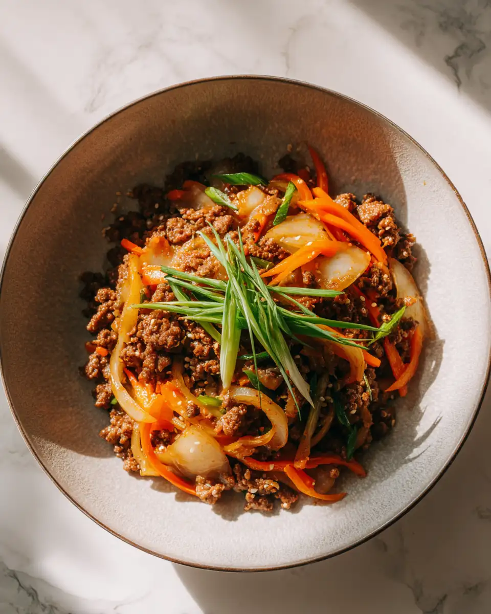 Savory Fusion: Ground Beef Korean Delights for Your Dinner Table - Featured Image