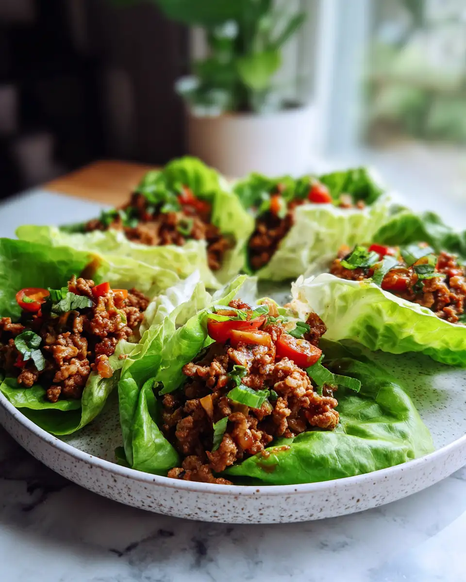Wholesome Ground Beef Lettuce Wraps for a Healthy Twist - Featured Image