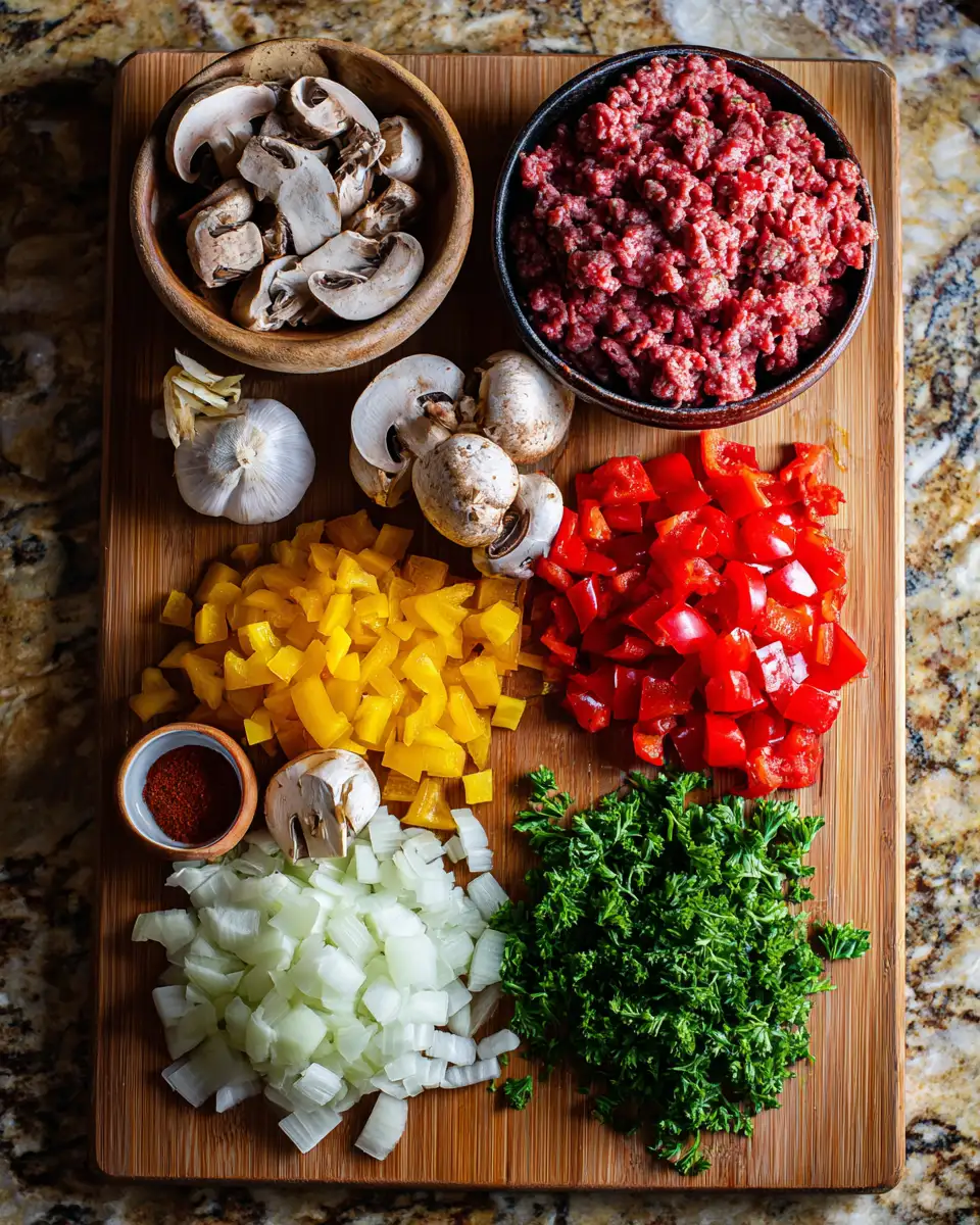 Ingredients for Sizzling Low Carb Creations: Ground Beef Recipes to Savor