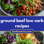 Sizzling Low Carb Creations: Ground Beef Recipes to Savor