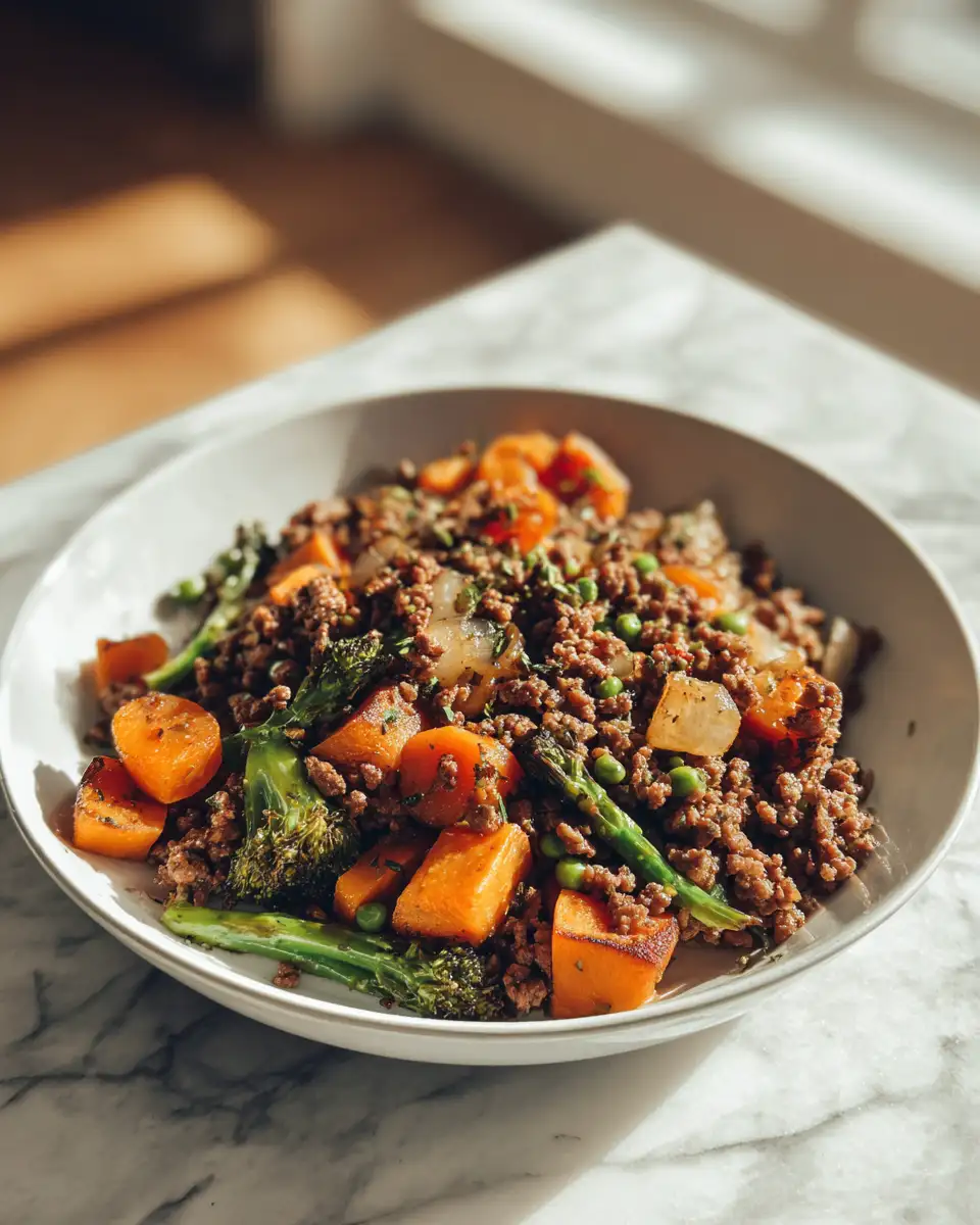 Final dish - Effortless Ground Beef Lunch Meal Prep for Tasty Weekday Feasts