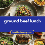 Sizzling Ground Beef Creations for a Mouthwatering Lunch