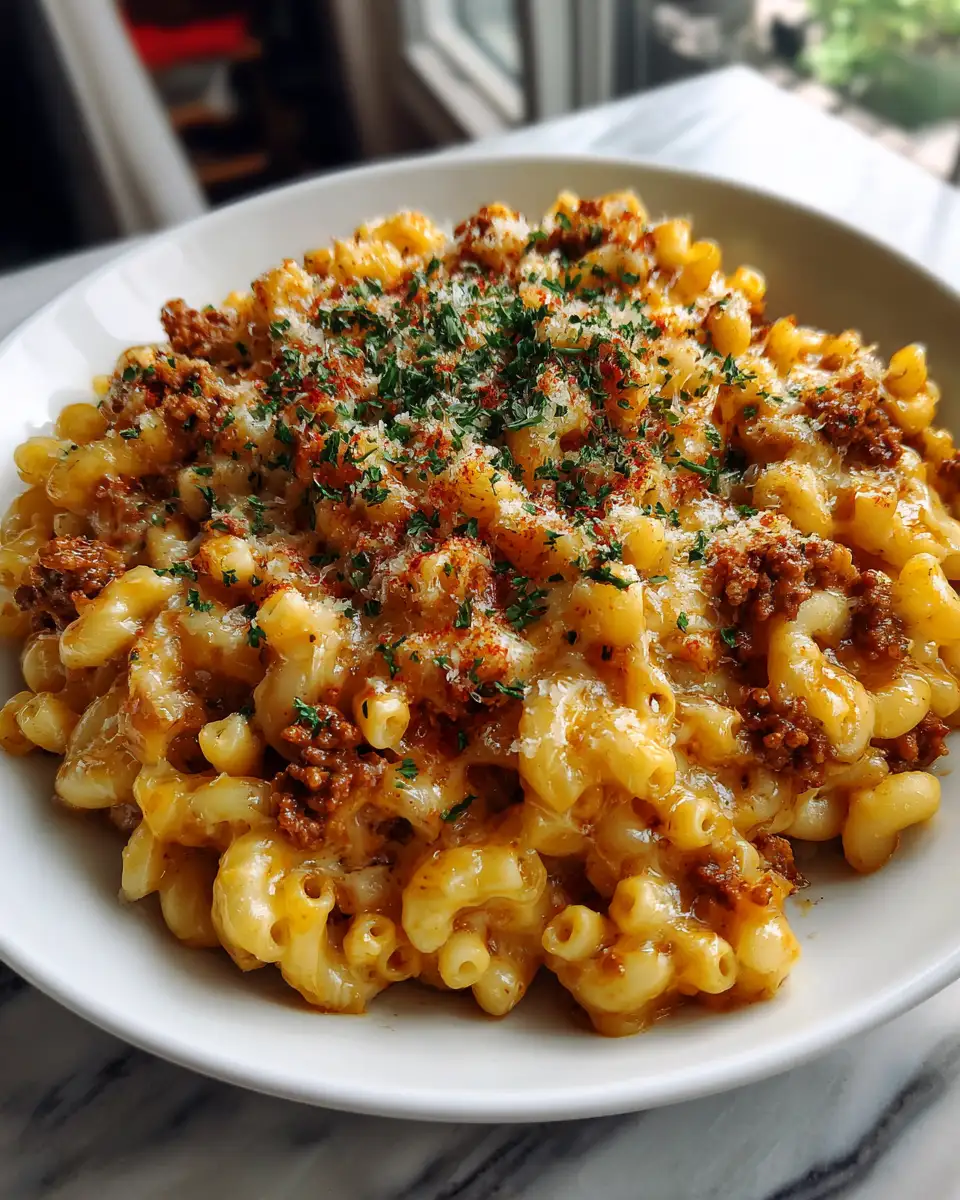 Ultimate Comfort: Ground Beef Mac n Cheese Delight - Featured Image