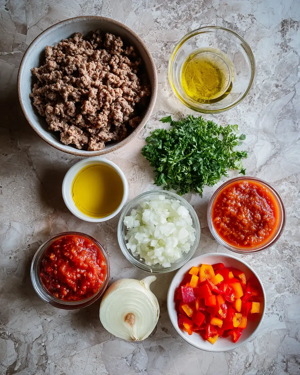 Ingredients for Ground Beef Meal Prep Magic: Effortless & Delicious Recipes for the Week