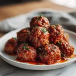 Mouthwatering Ground Beef Meatballs You'll Crave Every Night - Featured Image
