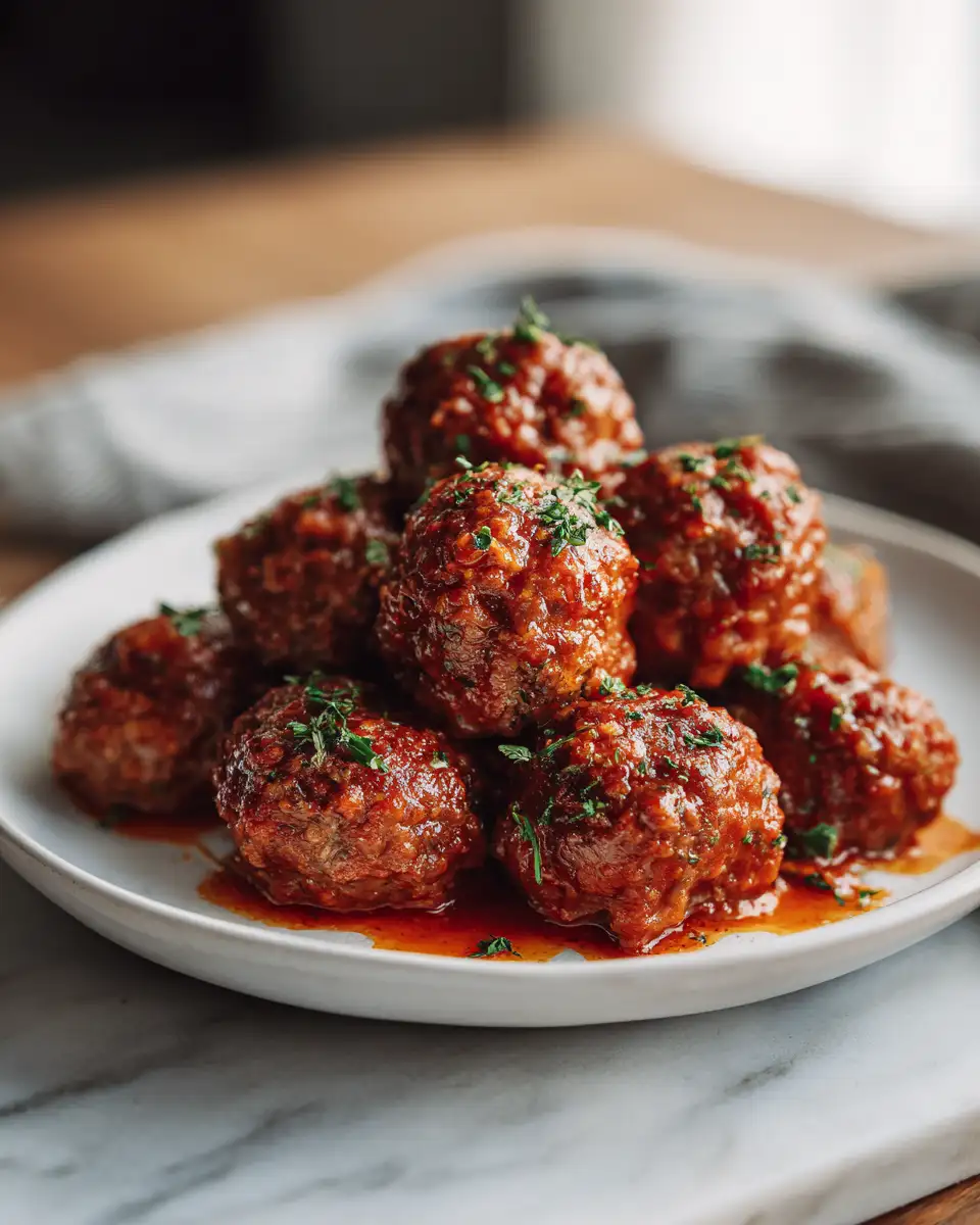 Mouthwatering Ground Beef Meatballs You'll Crave Every Night - Featured Image