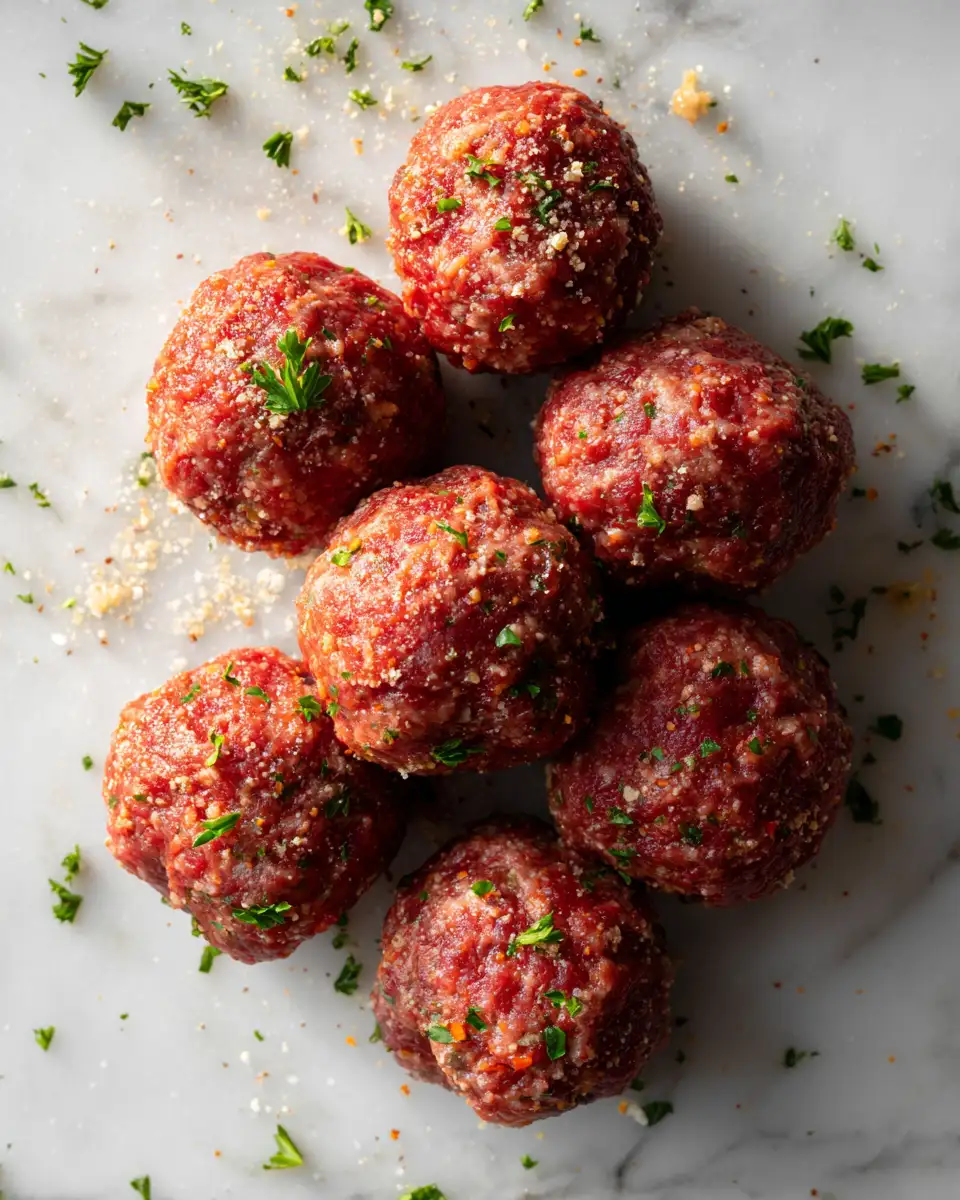 Ingredients for Mouthwatering Ground Beef Meatballs You'll Crave Every Night