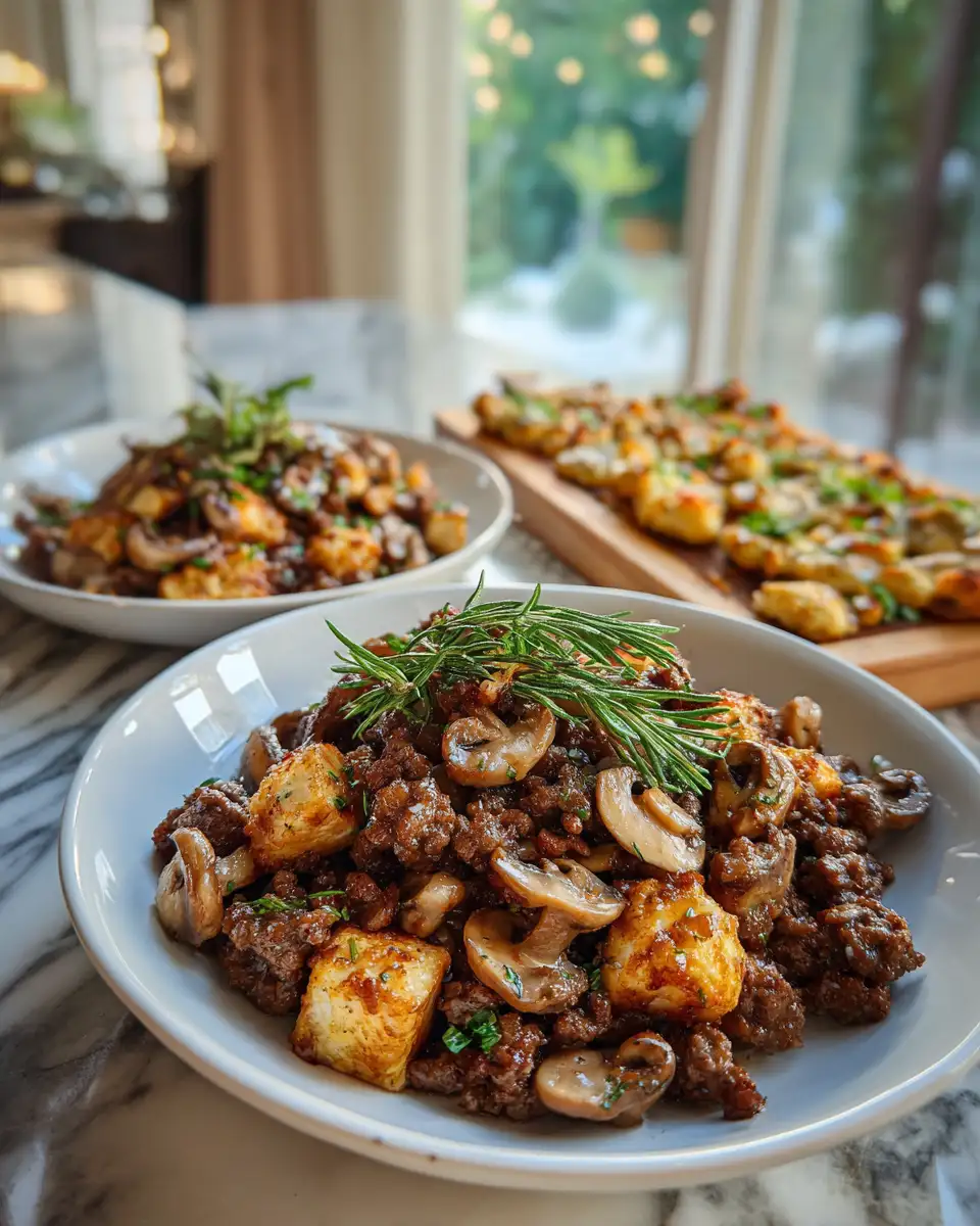 Savor the Flavor: Irresistible Ground Beef and Mushroom Delight - Featured Image