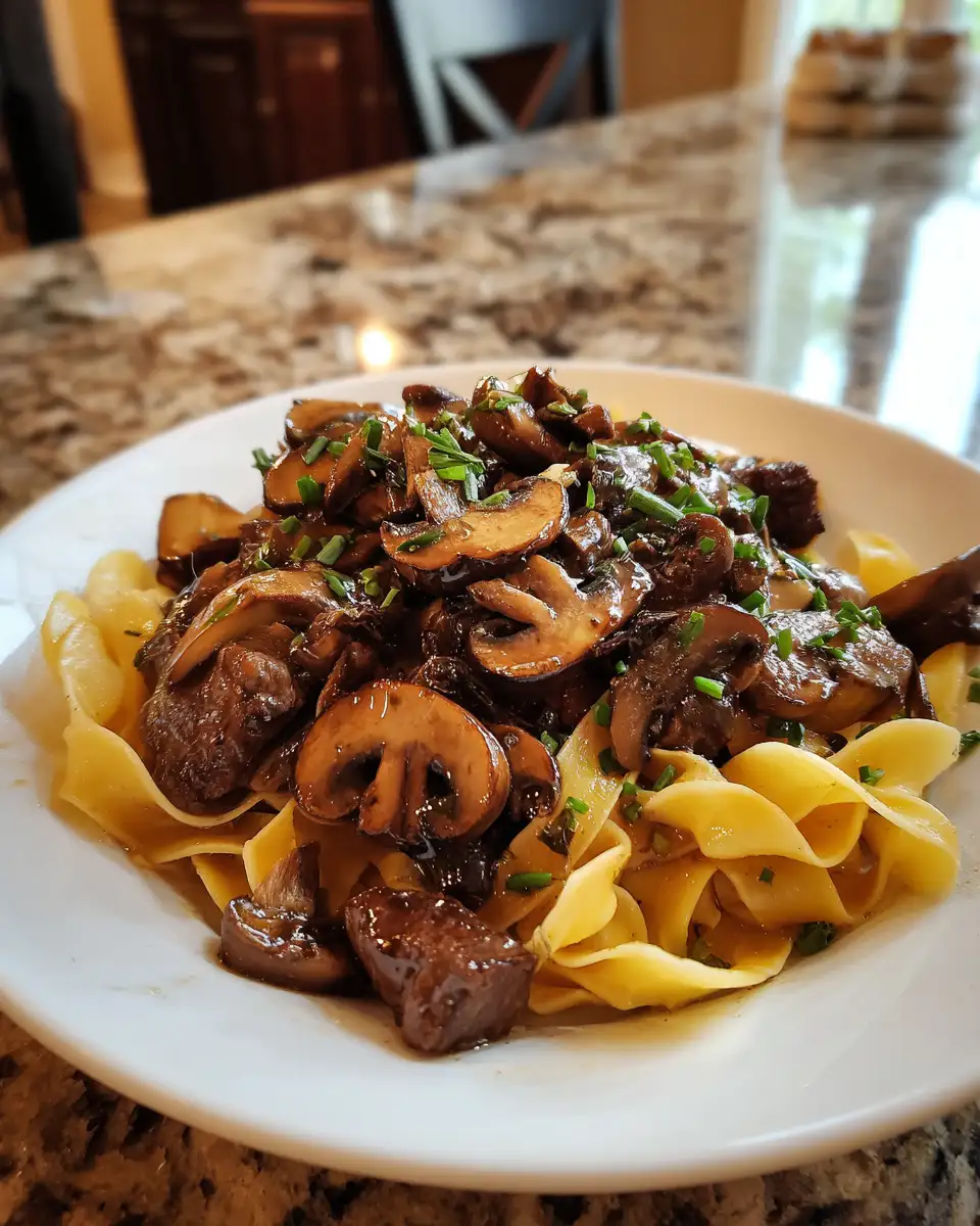 Final dish - Savor the Flavor: Irresistible Ground Beef and Mushroom Delight