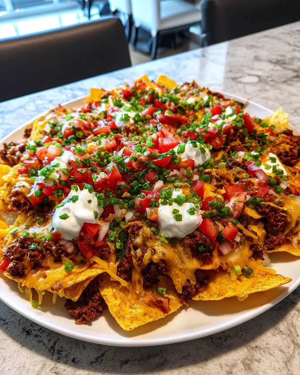 Ultimate Ground Beef Nachos: A Fiesta of Flavor - Featured Image