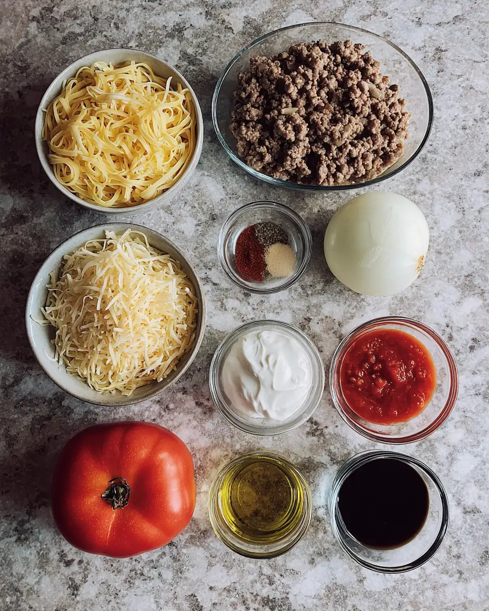 Ingredients for Sizzling Flavors: Discover Irresistible Ground Beef Noodles Recipes