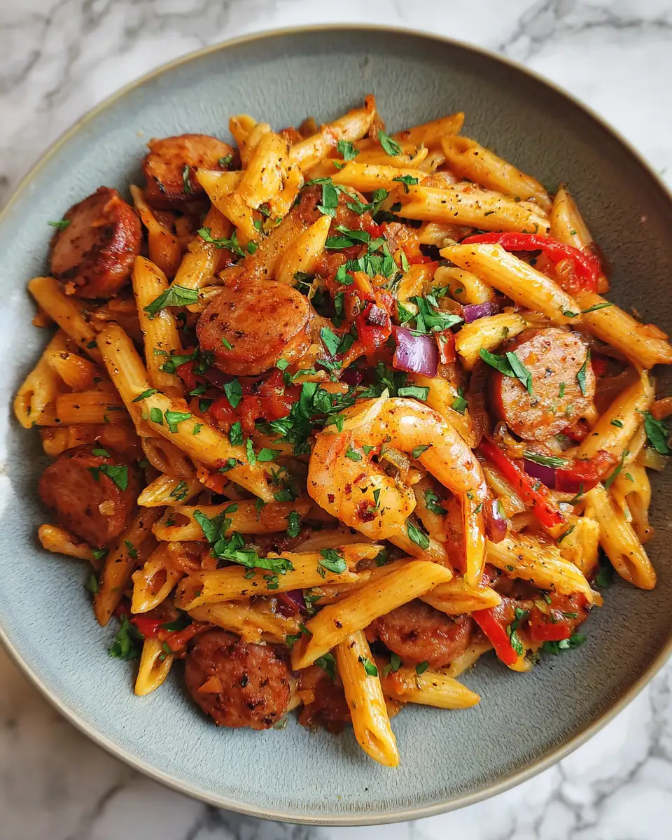 Easy Jambalaya Pasta Recipe: A Flavorful Fusion Adventure - Featured Image