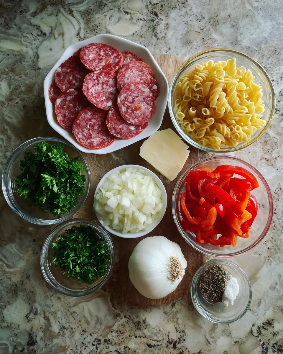 Ingredients for Savory Comfort: The Ultimate Kalbasa Pasta Recipe Fusion