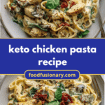 Creamy Keto Chicken Pasta: A Low-Carb Delight