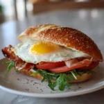 Sunrise Delights: The Ultimate Mediterranean Breakfast Sandwich Experience - Featured Image