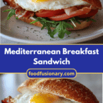 Sunrise Delights: The Ultimate Mediterranean Breakfast Sandwich Experience