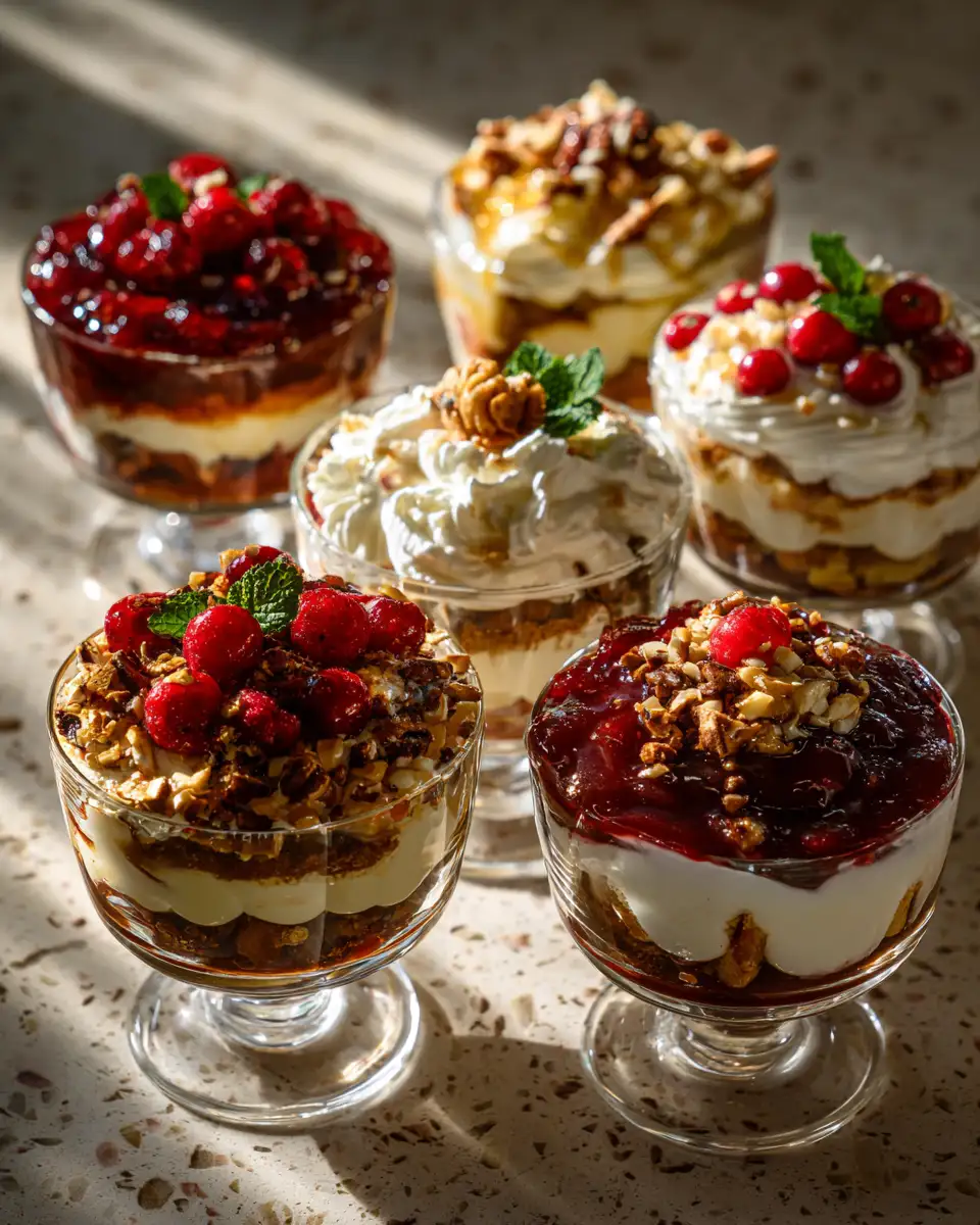 Final dish - Tiny Festive Delights: Mini Christmas Trifles to Sweeten Your Holiday Table
