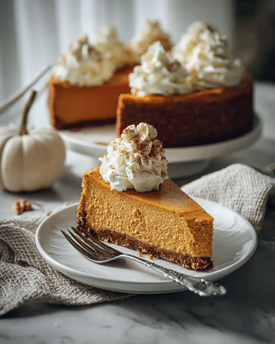 Decadent Delights: Discover Mom’s Best Pumpkin Cheesecake - Featured Image