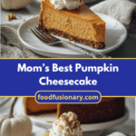 Decadent Delights: Discover Mom’s Best Pumpkin Cheesecake