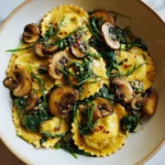 Savor the Delight: Mushroom Ravioli with Spinach - Featured Image