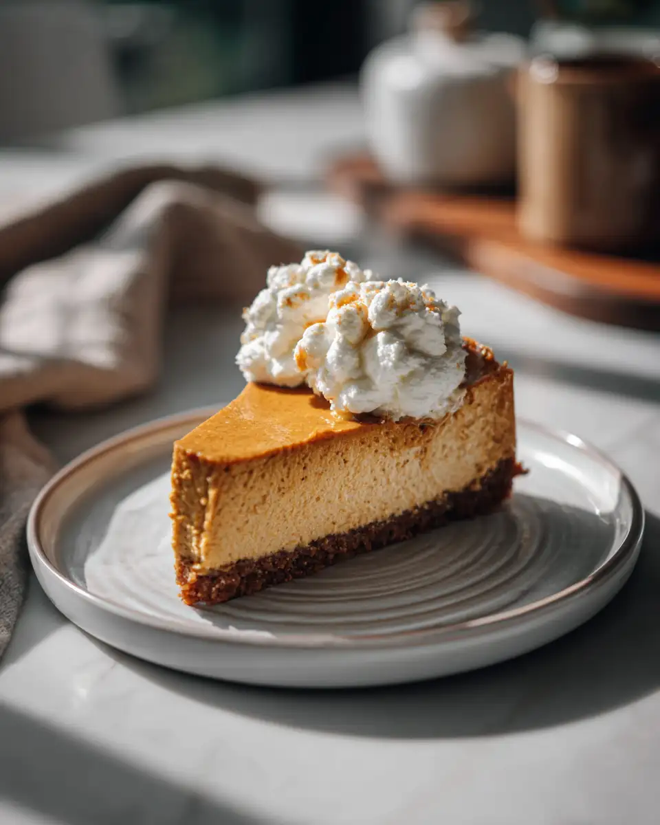 Creamy No Bake Pumpkin Cheesecake Recipe for Fall Indulgence - Featured Image