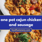 One-Pot Cajun Chicken and Sausage Pasta Jambalaya: A Flavorful Feast in Every Bite