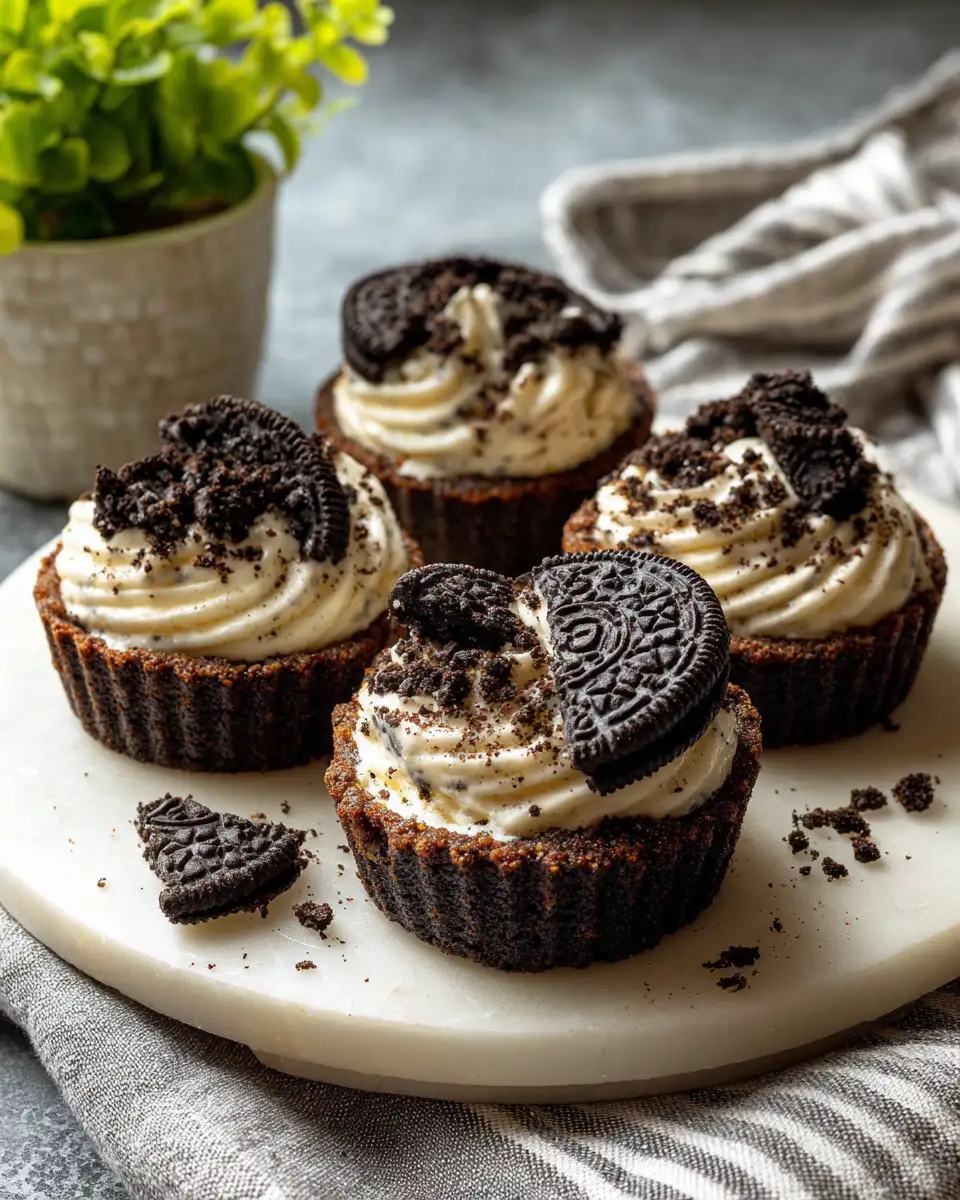 Irresistible Oreo Cheesecake Cookie Cups: Your New Favorite Dessert Delight - Featured Image